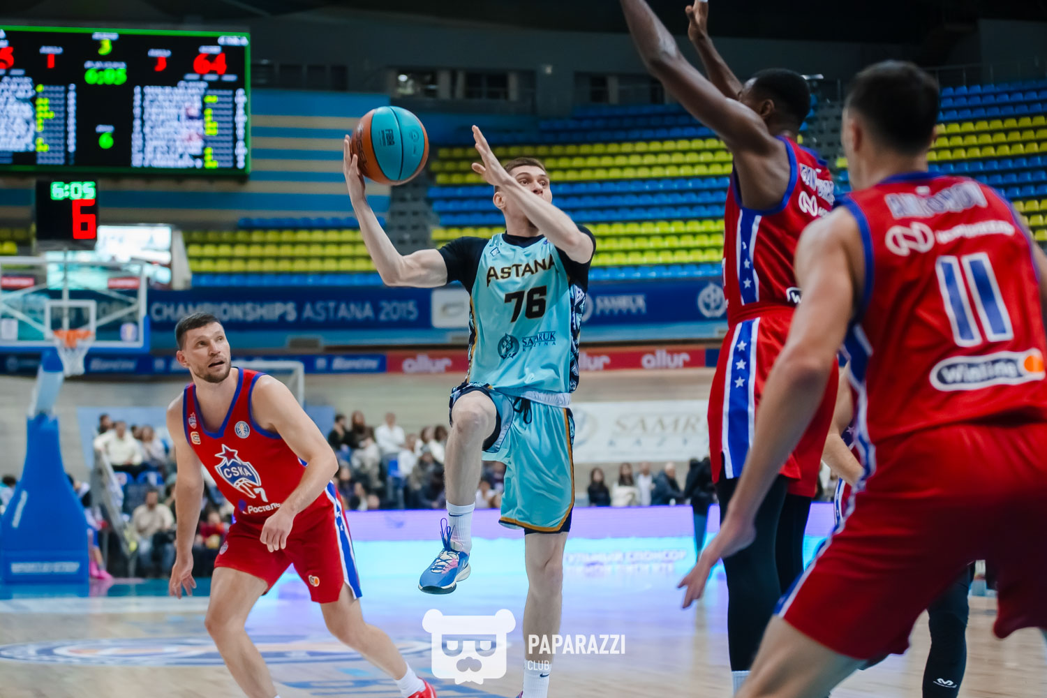 Единая Лига ВТБ. Астана - ЦСКА Астана 05.01.2025 Единая Лига ВТБ. Астана - ЦСКА