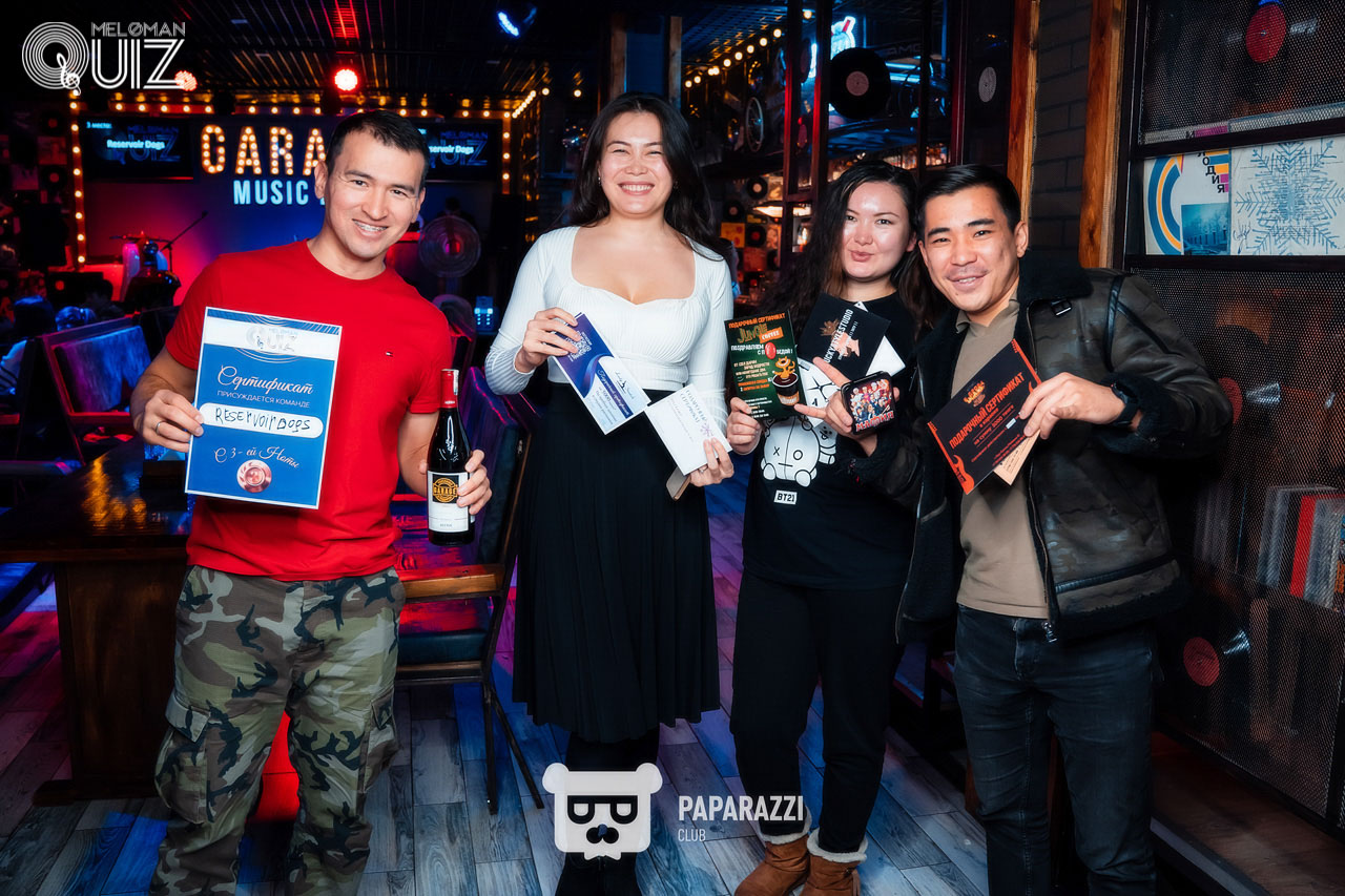 Meloman Quiz Астана 06.11.2022 Meloman Quiz