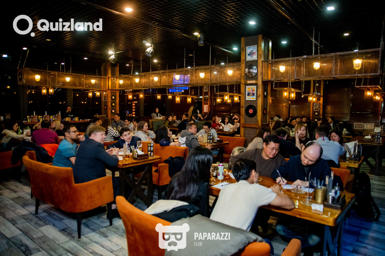 Интеллектуально-развлекательная игра Quizland Астана 09.10.2025 Интеллектуально-развлекательная игра Quizland