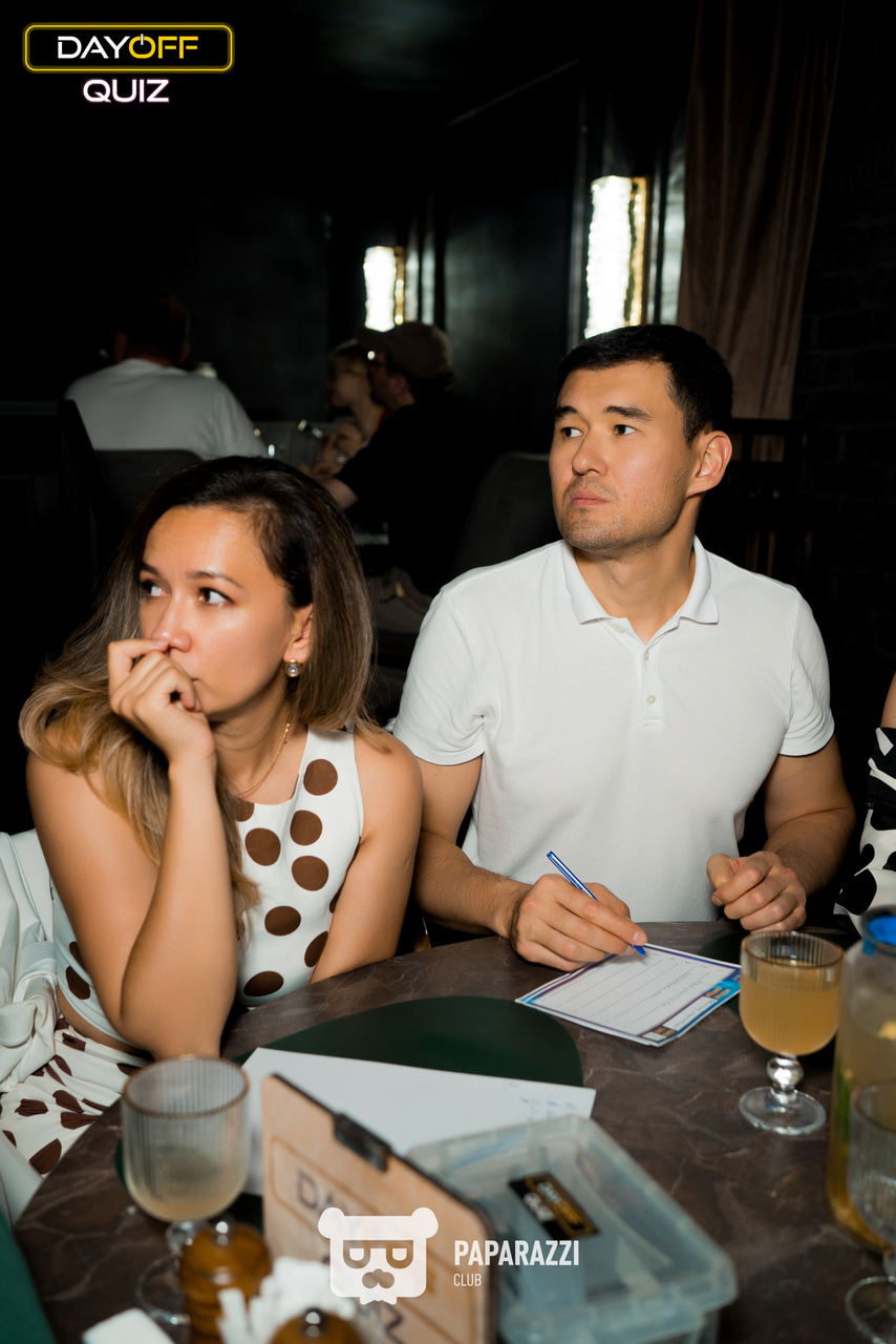 DayOff Quiz Астана 28.08.2025 DayOff Quiz