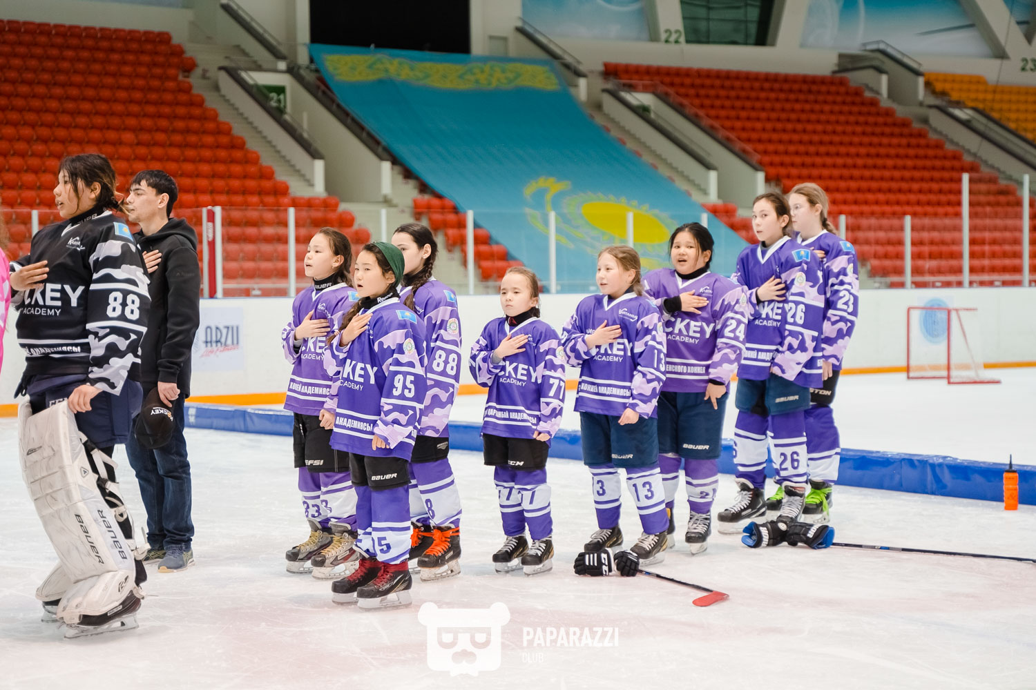 Чемпионат РК по хоккею с шайбой среди девочек