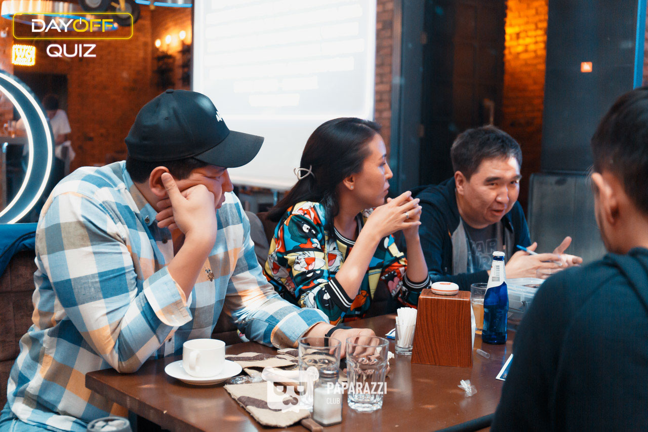 DayOff Quiz Астана 12.08.2021 DayOff Quiz