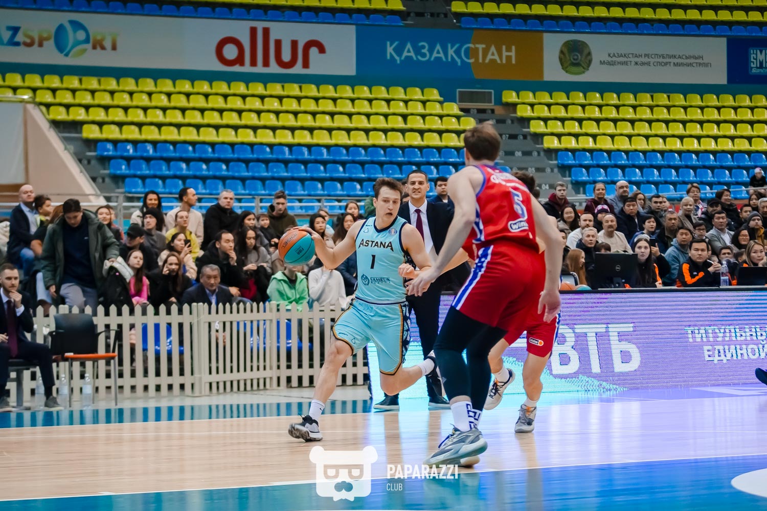 Единая Лига ВТБ. Астана - ЦСКА Астана 05.01.2025 Единая Лига ВТБ. Астана - ЦСКА