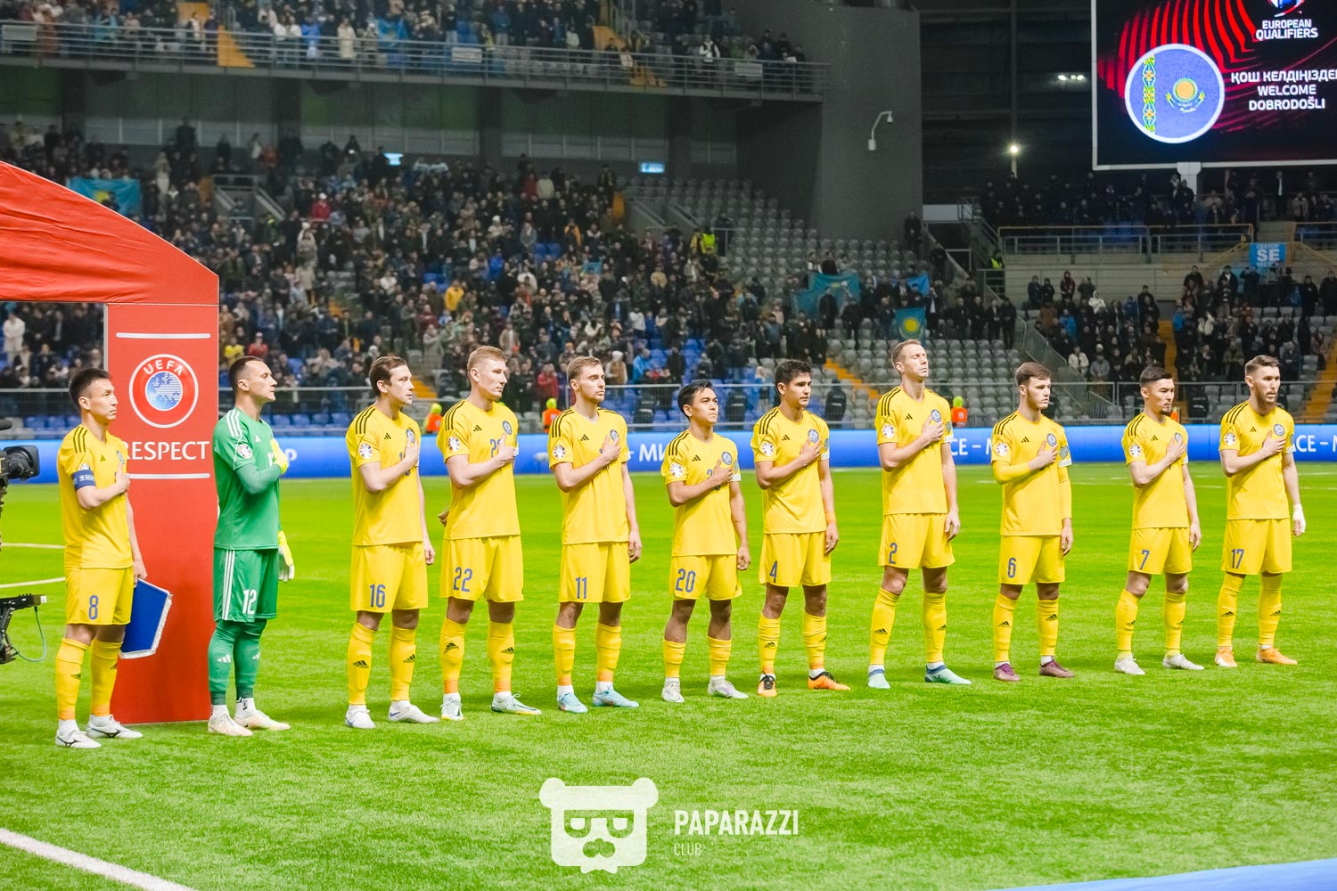 Отборочный турнир Чемпионата Европы 2024. Казахстан-Словения