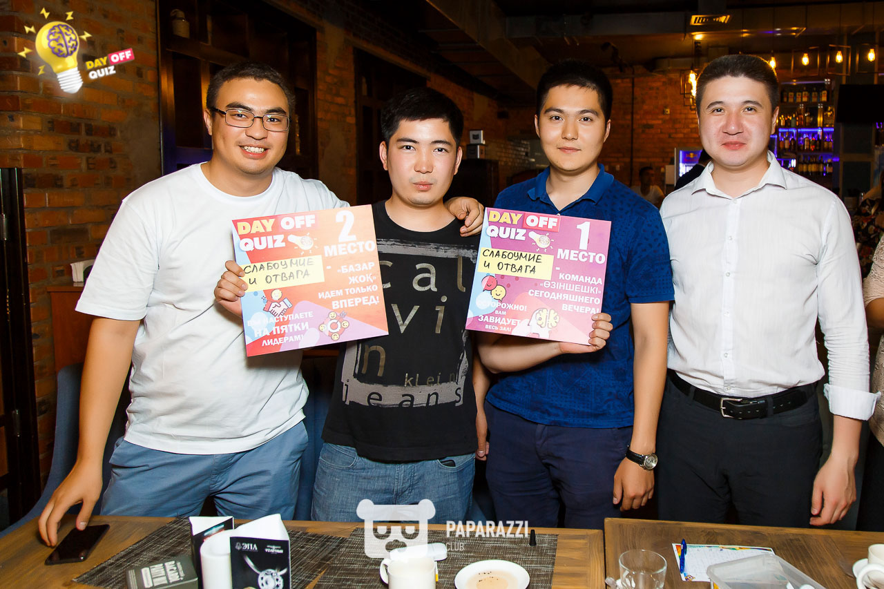 DayOFF Quiz Астана 18.07.2019 DayOFF Quiz