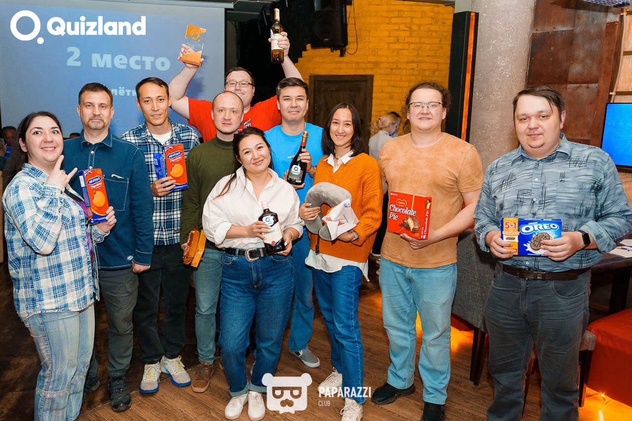 Интеллектуально-развлекательная игра Quizland Астана 16.05.2024 Интеллектуально-развлекательная игра Quizland