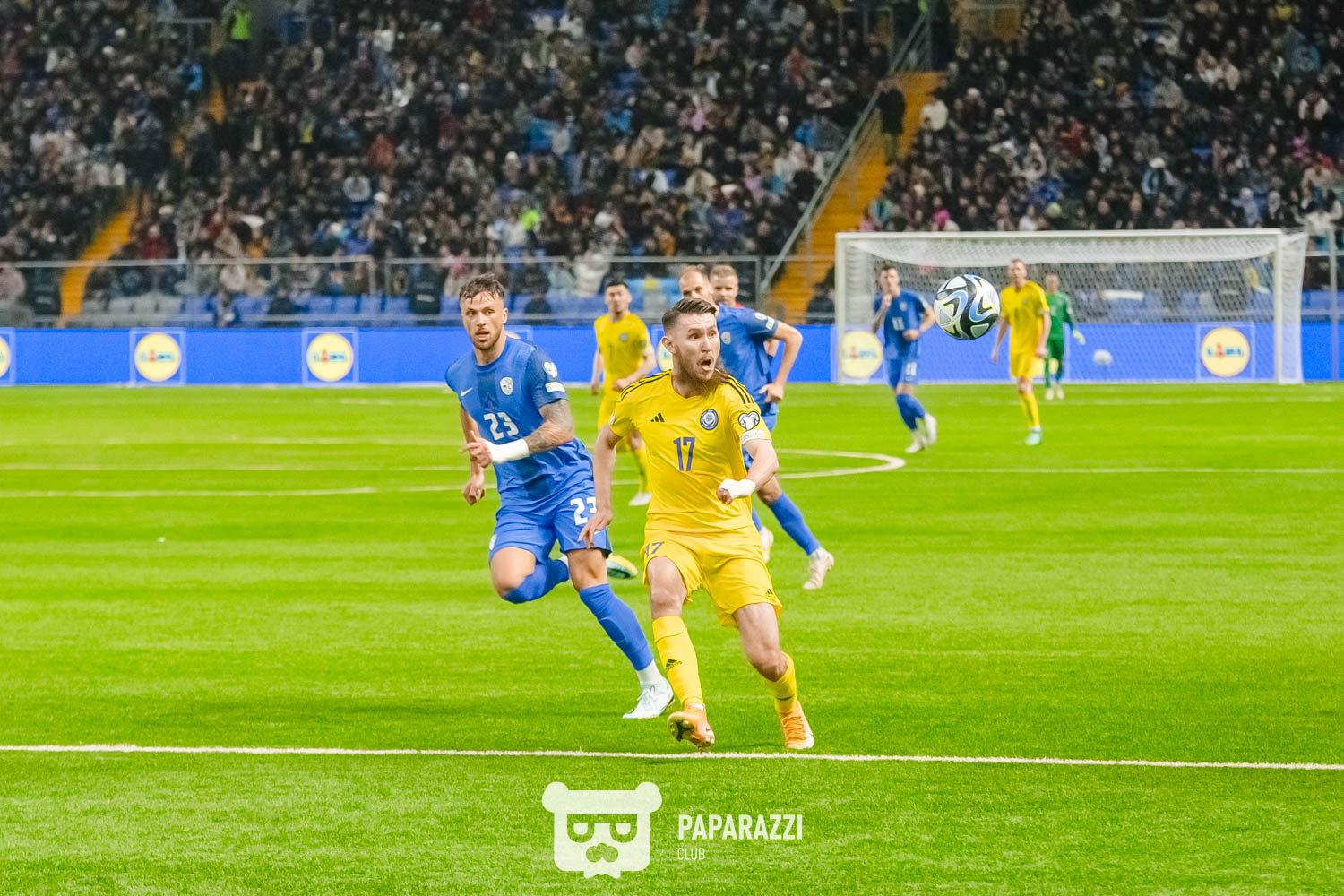 Отборочный турнир Чемпионата Европы 2024. Казахстан-Словения