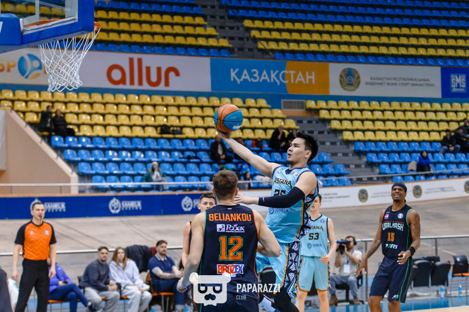 Астана - Уралмаш. Единая Лига ВТБ. Астана 08.03.2025 Астана - Уралмаш. Единая Лига ВТБ.
