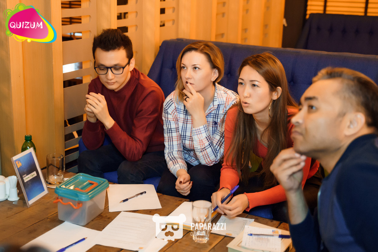 Интеллектуальная игра Квизум Астана 29.10.2019 Интеллектуальная игра Квизум