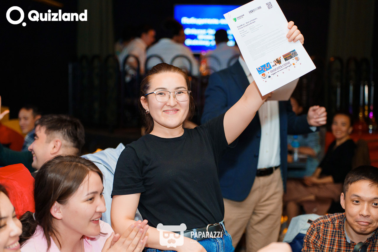 Интеллектуально-развлекательная игра Quizland Астана 16.05.2024 Интеллектуально-развлекательная игра Quizland