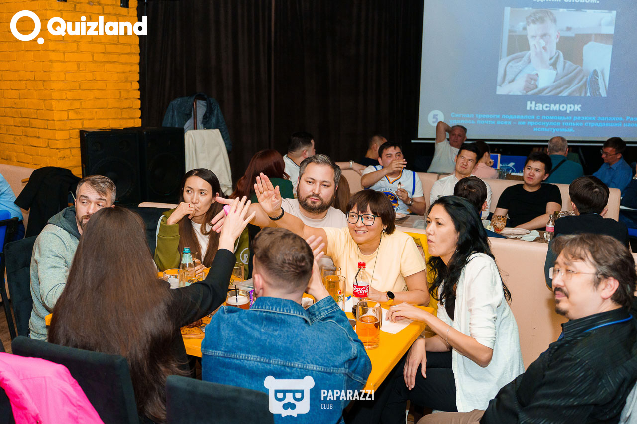 Интеллектуально-развлекательная игра Quizland Астана 16.05.2024 Интеллектуально-развлекательная игра Quizland