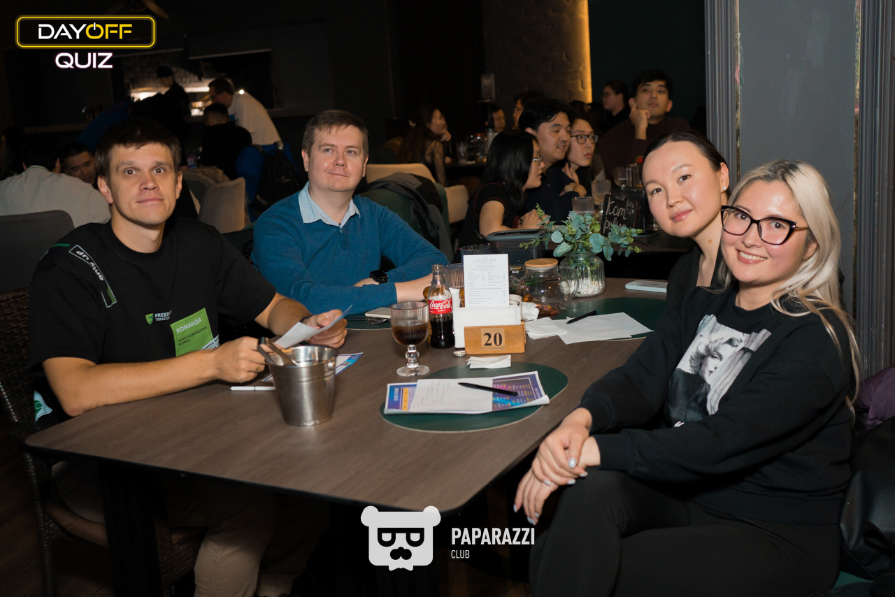 DayOff Quiz Астана 30.10.2025 DayOff Quiz