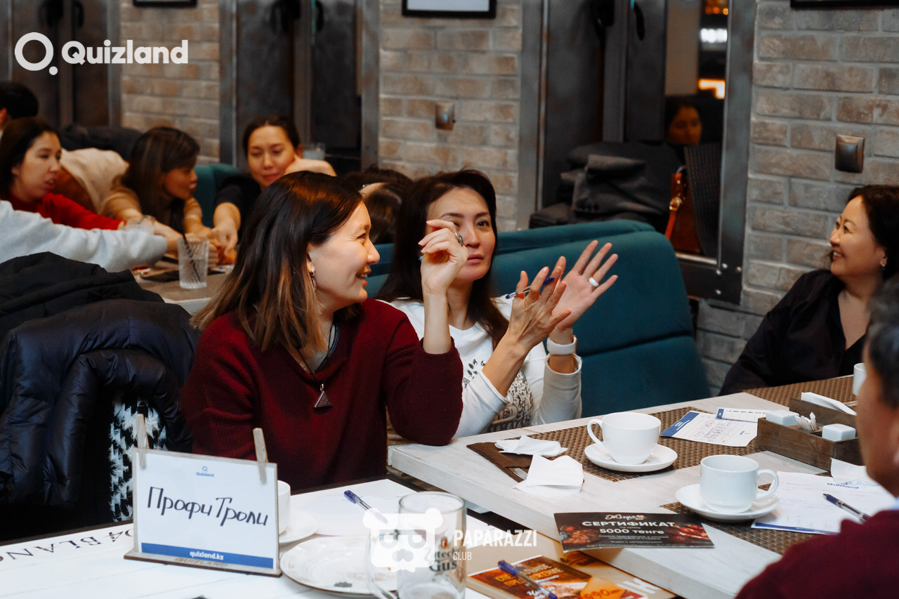 Интеллектуально-развлекательная игра Quizland Астана 07.11.2024 Интеллектуально-развлекательная игра Quizland