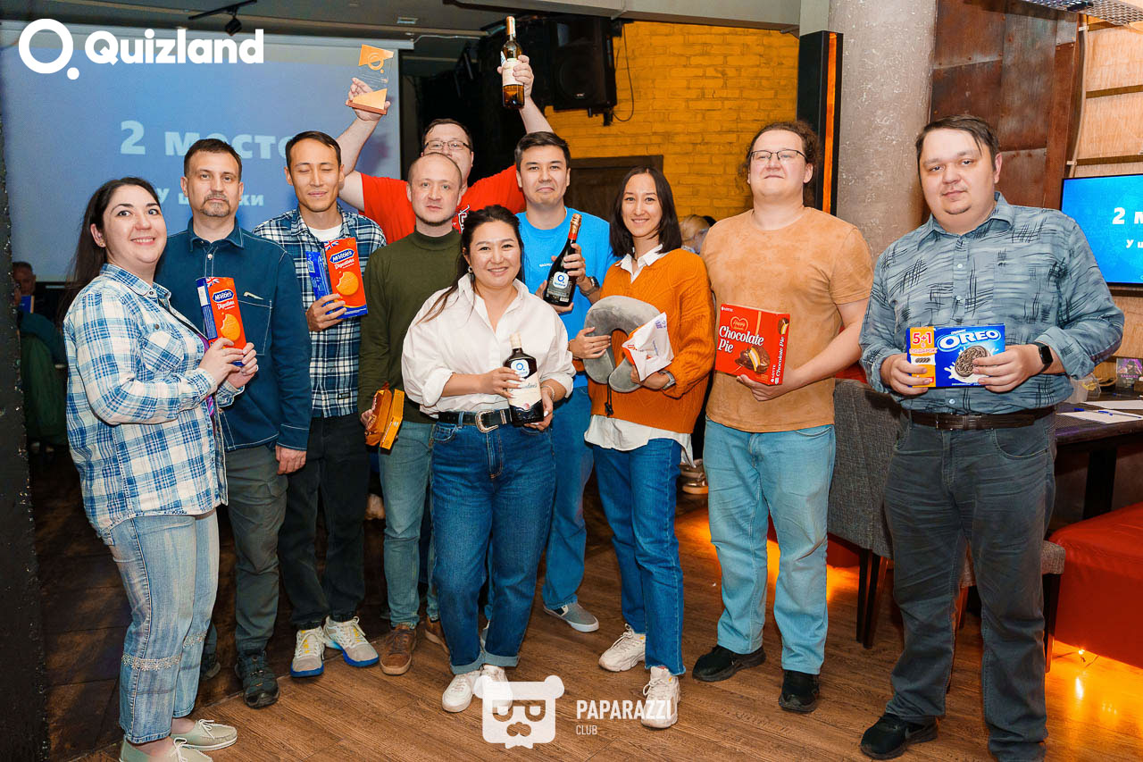 Интеллектуально-развлекательная игра Quizland Астана 16.05.2024 Интеллектуально-развлекательная игра Quizland