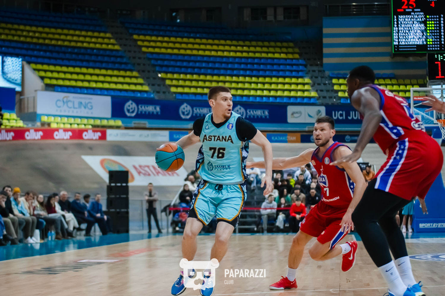 Единая Лига ВТБ. Астана - ЦСКА Астана 05.01.2025 Единая Лига ВТБ. Астана - ЦСКА