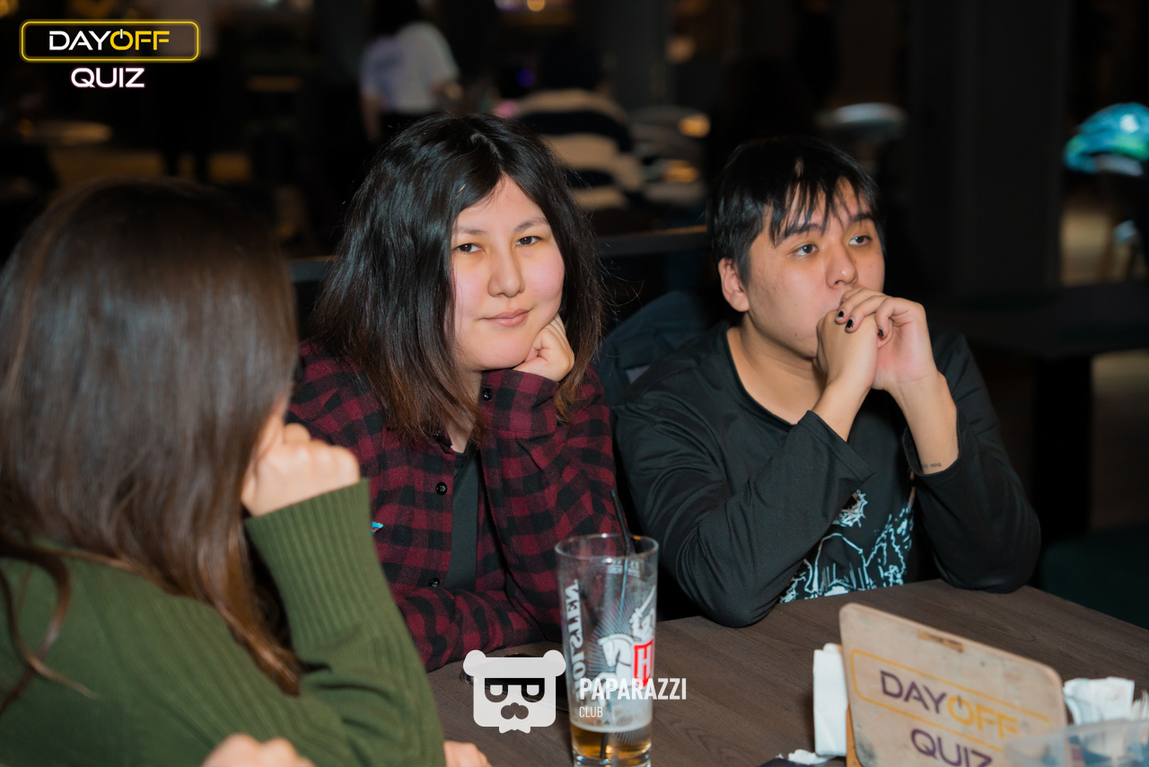 DayOff Quiz Астана 18.01.2026 DayOff Quiz