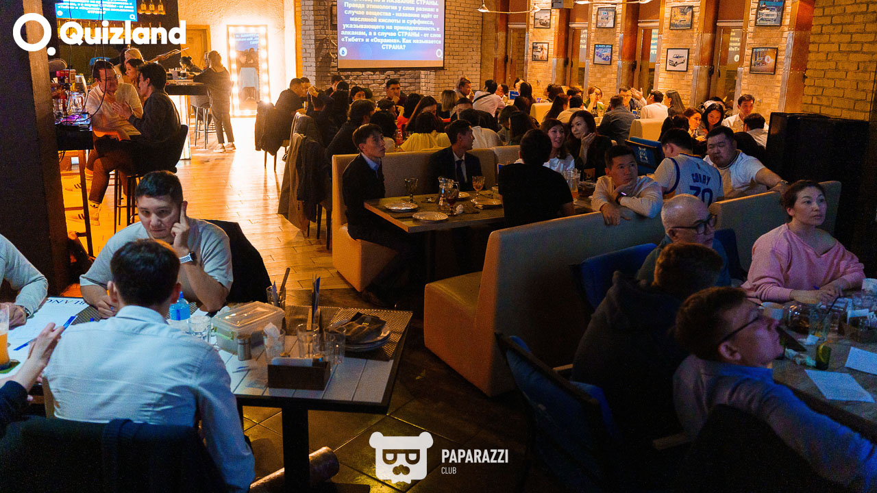 Интеллектуально-развлекательная игра Quizland Астана 16.05.2024 Интеллектуально-развлекательная игра Quizland