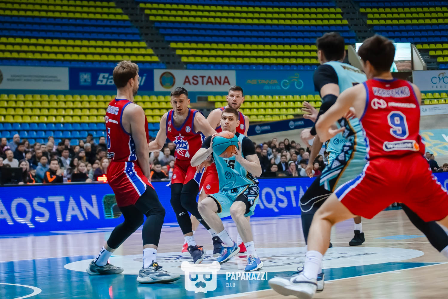 Единая Лига ВТБ. Астана - ЦСКА Астана 05.01.2025 Единая Лига ВТБ. Астана - ЦСКА