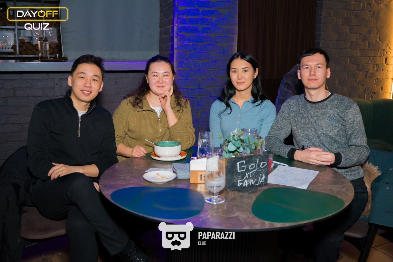 DayOff Quiz Астана 18.01.2026 DayOff Quiz