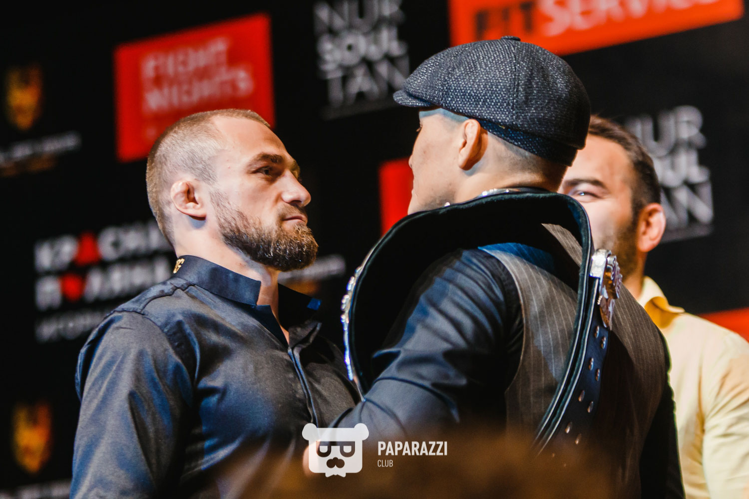 FACE TO FACE участников турнира Figth Nights Global 95 Али Багаутдинова и Жалгаса Жумагулова Астана 17.09.2019 FACE TO FACE участников турнира Figth Nights Global 95 Али Багаутдинова и Жалгаса Жумагулова