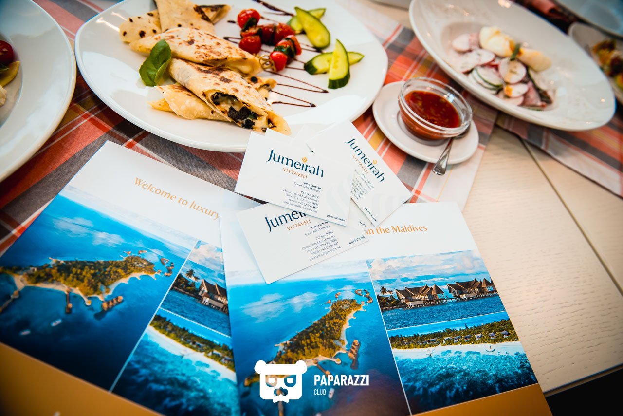 Пресс-завтрак по случаю презентации курорта и новой королевской резиденции Royal Residence от Jumeirah Vittaveli Maldives @Ресторан Sosedi Астана 09/12/2017 Пресс-завтрак по случаю презентации курорта и новой королевской резиденции Royal Residence от Jumeirah Vittaveli Maldives @Ресторан Sosedi