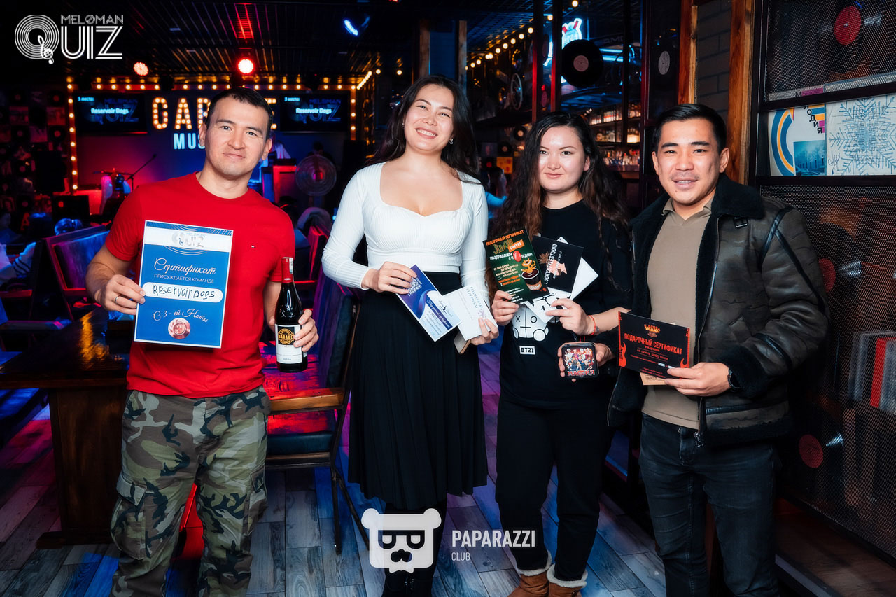 Meloman Quiz Астана 06.11.2022 Meloman Quiz