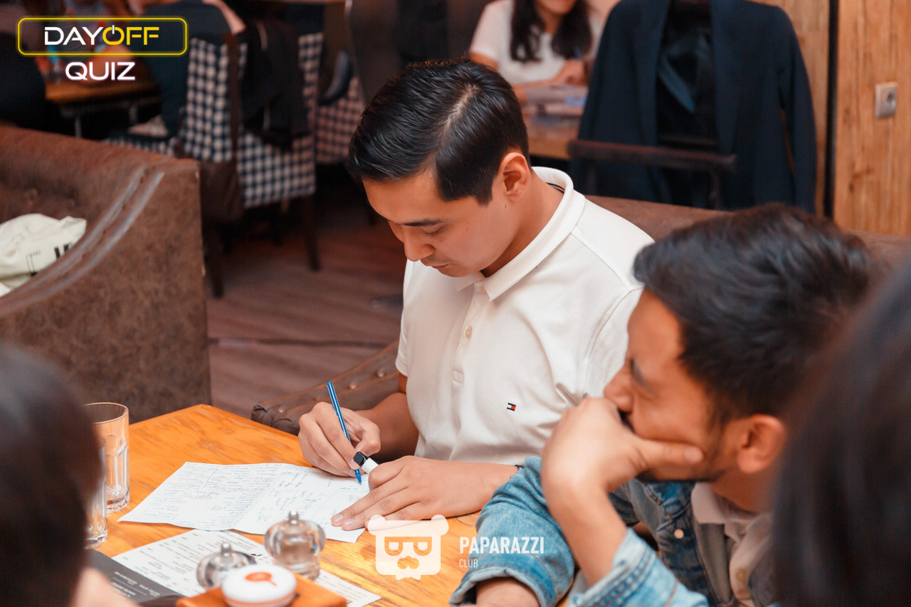 DayOff Quiz Астана 12.08.2021 DayOff Quiz