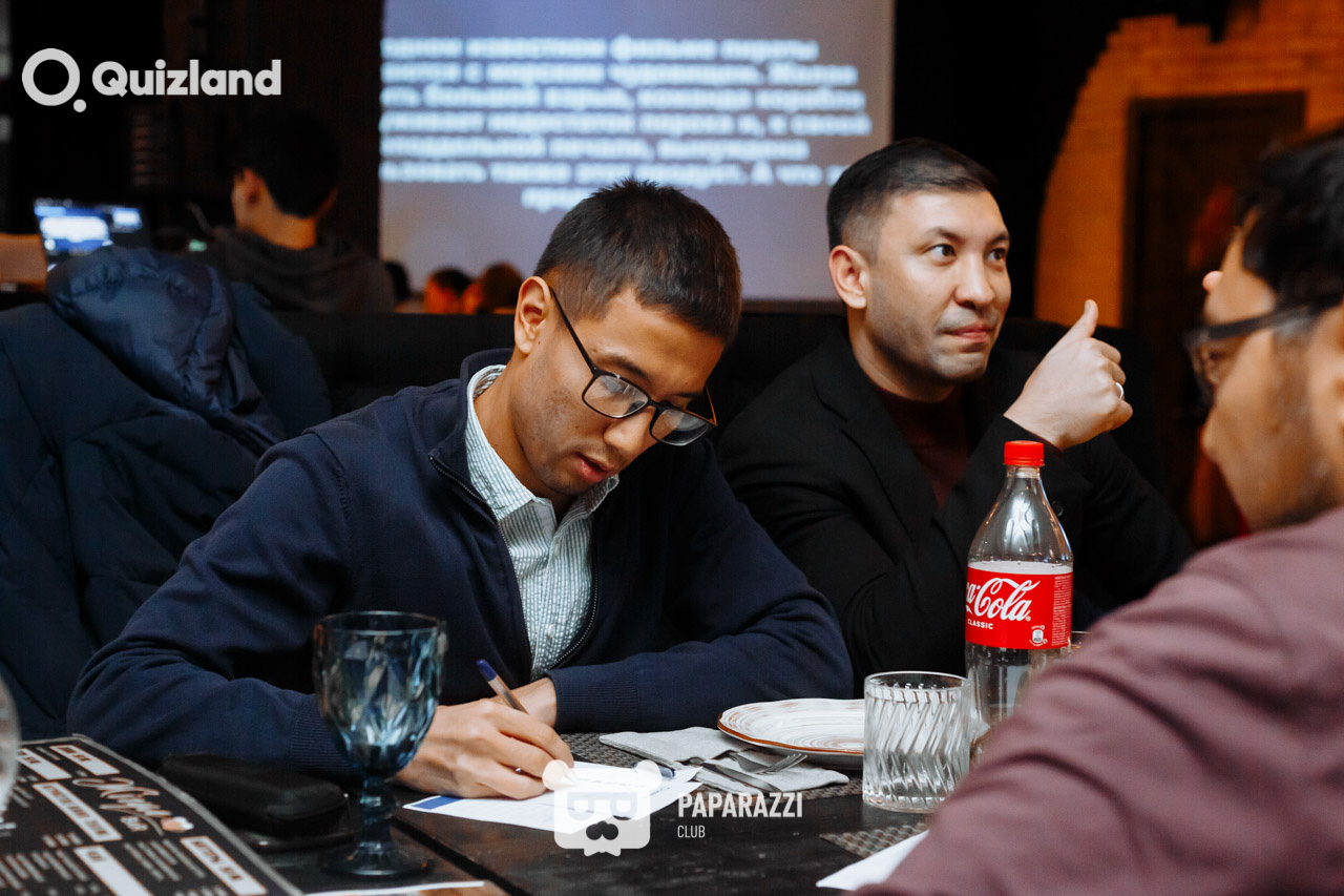 Интеллектуально-развлекательная игра Quizland Астана 07.11.2024 Интеллектуально-развлекательная игра Quizland