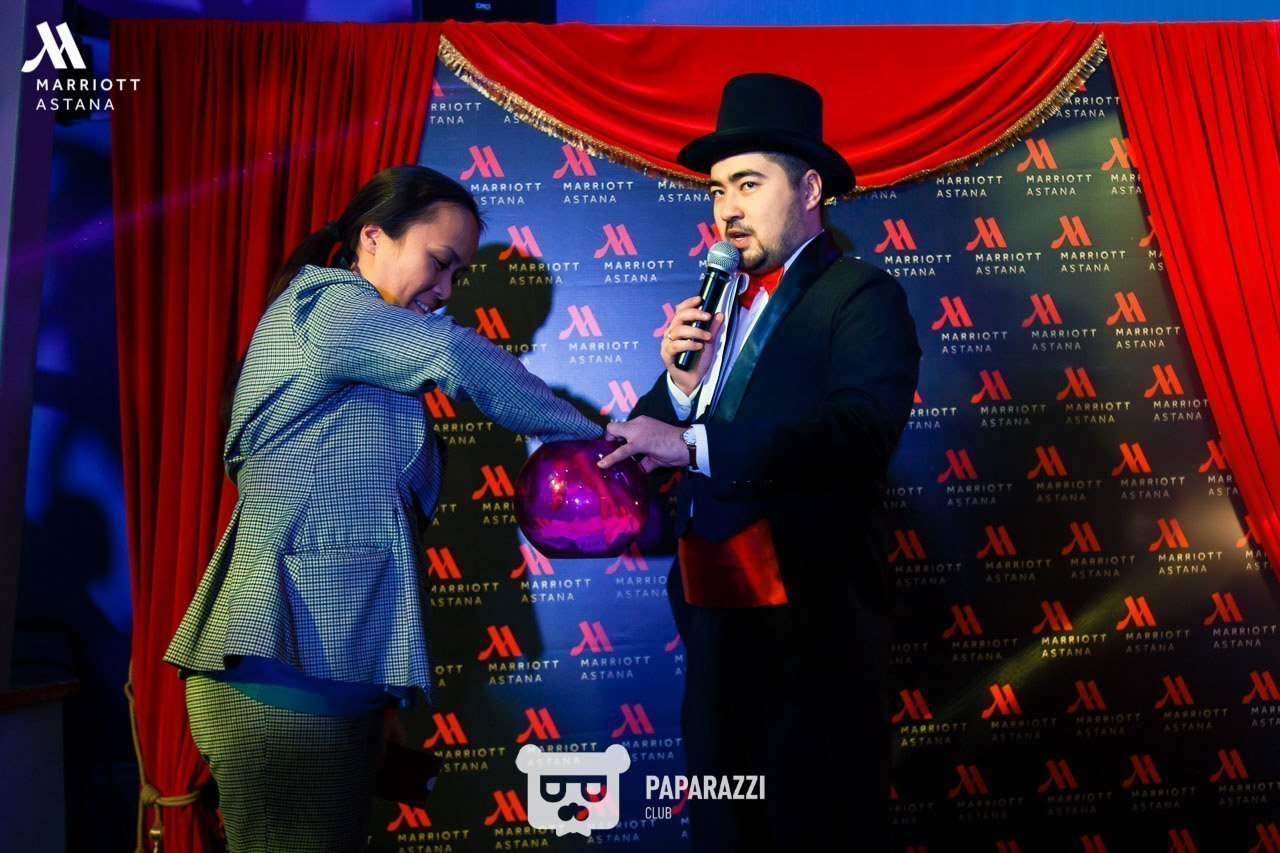 Magic Party in Astana Marriott Hotel Астана 29.11.2018 Magic Party in Astana Marriott Hotel